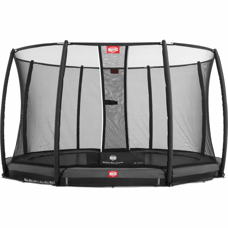 Батут Berg InGround Champion Grey 430 см с сеткой Deluxe XL