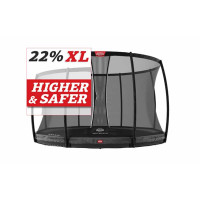 Батут Berg InGround Champion Grey 430 см с сеткой Deluxe XL