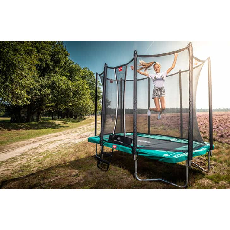 Батут Berg Ultim Favorit Green 280x190 см с сеткой Comfort