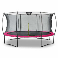 Батут Exit Silhouette Pink 427 см з сіткою