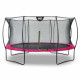 Батут Exit Silhouette Pink 427 см с сеткой