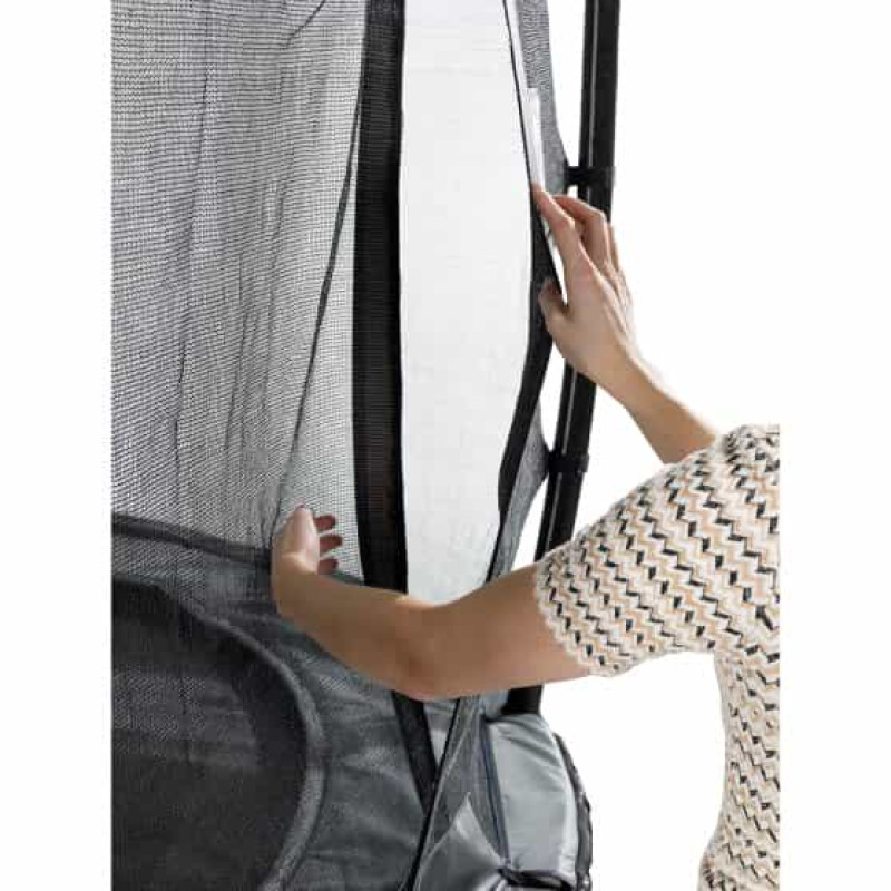 Батут Exit Elegant Premium Black 305 см с сеткой Deluxe