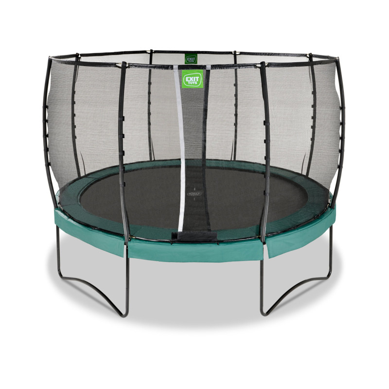 Батут Exit Allure Premium 366 см Green с сеткой