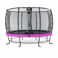 Батут Exit Elegant Premium Purple 366 см з сіткою Deluxe