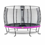 Батут Exit Elegant Purple 366 см с сеткой Economy