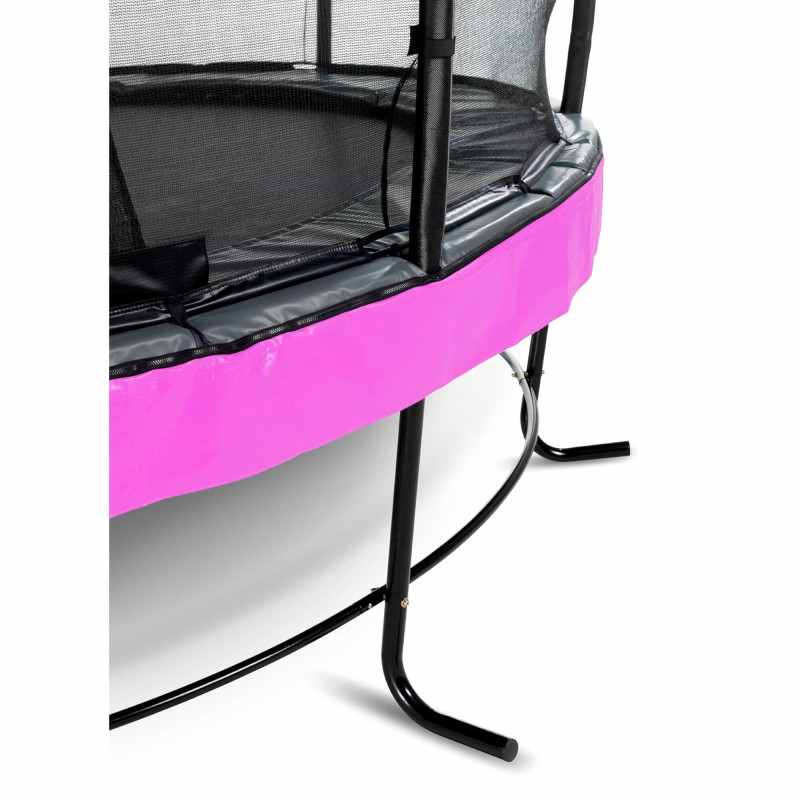 Батут Exit Elegant Premium Purple 253 см с сеткой Deluxe
