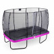 Батут Exit Elegant Purple 214x366 см с сеткой Economy