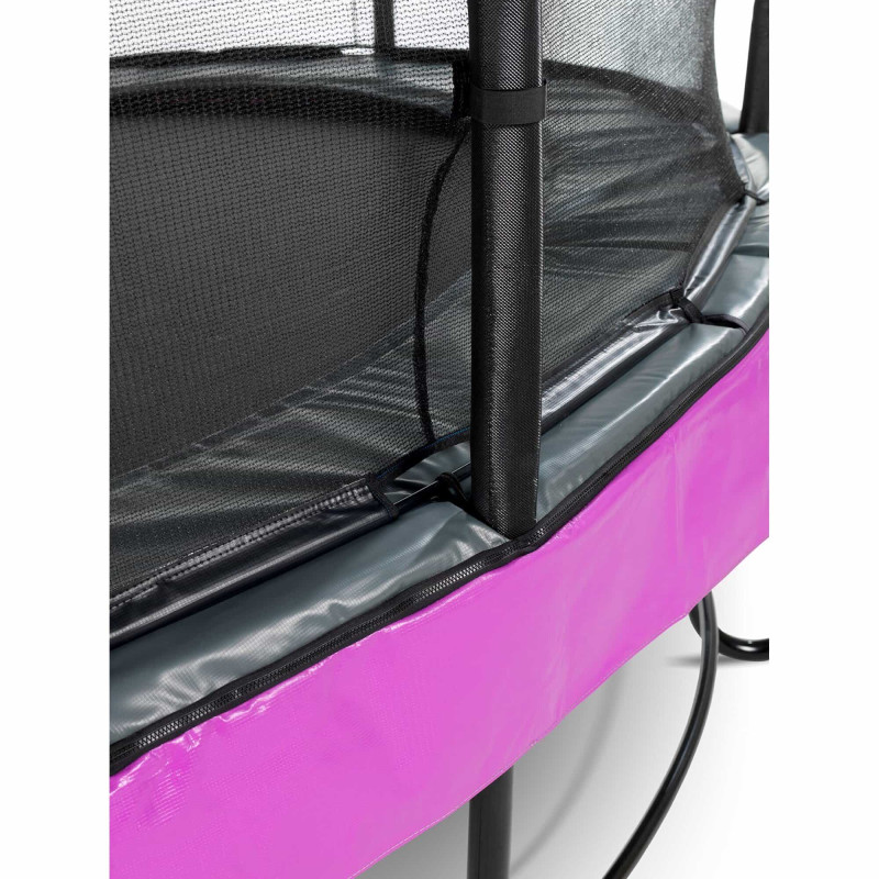 Батут Exit Elegant Premium Purple 366 см с сеткой Deluxe