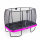 Батут Exit Elegant Premium Purple 214x366 см с сеткой Deluxe