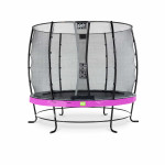 Батут Exit Elegant Purple 253 см с сеткой Economy