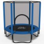 Батут FitToSky Black 152 см синій з сіткою