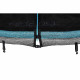 Батут 4FIZJO Classic 312 см Black/Blue с внешней сеткой и лестницей