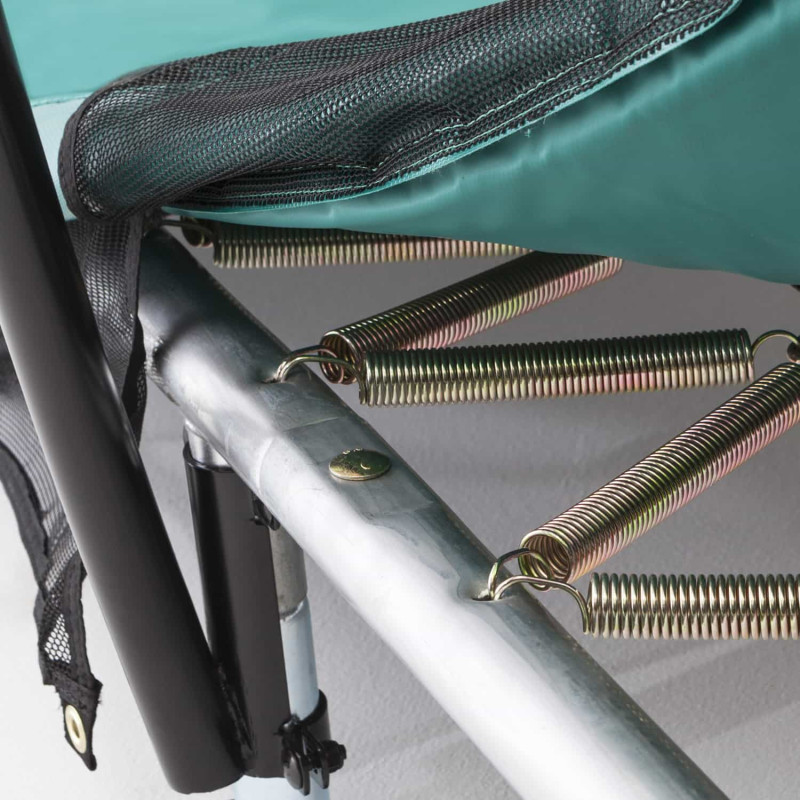 Батут Berg Ultim Champion Green 330x220 см с сеткой Deluxe