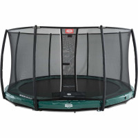 Батут Berg InGround Elite Green 380 см із сіткою Deluxe