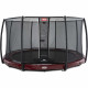 Батут Berg InGround Elite Red 380 см с сеткой Deluxe