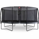 Батут Berg Grand Elite Grey 520x345 см із сіткою Deluxe