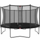 Батут Berg Favorit Black 380 см зі сіткою Comfort