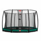 Батут Berg InGround Favorit Green 430 см с сеткой Deluxe