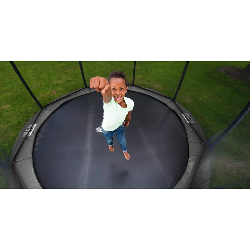 Батут Berg InGround Champion Grey 380 см із сіткою Comfort