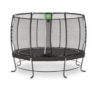 Батут Exit Lotus Premium 366 см Black с сеткой