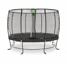 Батут Exit Lotus Premium 366 см Black з сіткою