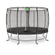 Батут Exit Lotus Premium 366 см Black с сеткой