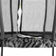 Батут Exit Tiggy Black/Grey 140 см с сеткой