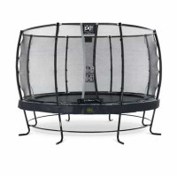 Батут Exit Elegant Premium Black 366 см с сеткой Deluxe