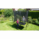 Батут Exit Silhouette Green 153х214 см с сеткой
