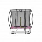 Батут Exit Silhouette Pink 153х214 см с сеткой