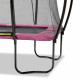 Батут Exit Silhouette Pink 153х214 см с сеткой