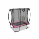 Батут Exit Silhouette Pink 153х214 см с сеткой