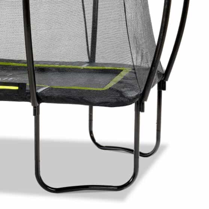Батут Exit Silhouette Black 153x214 см с сеткой 