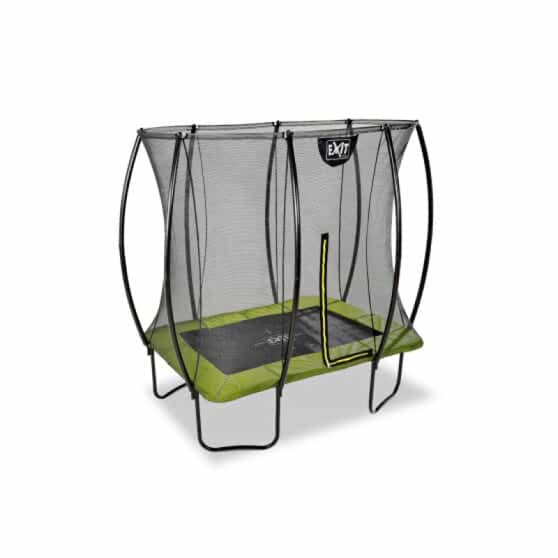 Батут Exit Silhouette Green 153х214 см с сеткой