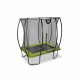 Батут Exit Silhouette Green 153х214 см с сеткой
