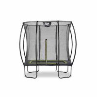 Батут Exit Silhouette Black 153x214 см з сіткою
