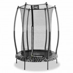 Батут Exit Tiggy Black/Grey 140 см з сіткою