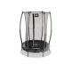 Батут Exit Tiggy Black/Grey 140 см с сеткой