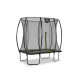 Батут Exit Silhouette Black 153x214 см с сеткой 