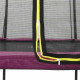 Батут Exit Silhouette Pink 153х214 см с сеткой