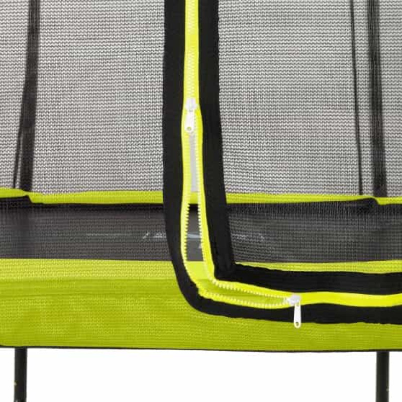 Батут Exit Silhouette Green 153х214 см с сеткой