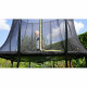 Батут Exit Silhouette Black 153x214 см с сеткой 