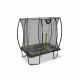 Батут Exit Silhouette Black 153x214 см с сеткой 