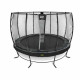 Батут Exit Elegant Premium Black 366 см с сеткой Deluxe