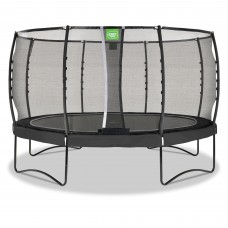 Батут Exit Allure Premium 427 см Black з сіткою