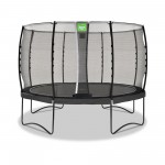 Батут Exit Allure Classic 366 см Black с сеткой