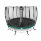 Батут Exit Elegant Green 427 см с сеткой Economy