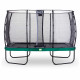 Батут Exit Elegant Green 244x427 см с сеткой Economy