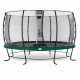 Батут Exit Elegant Green 427 см с сеткой Economy