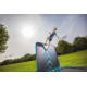 Батут Berg Ultim FlatGround Elite Black 500x300 см с AeroWall Black 2x2